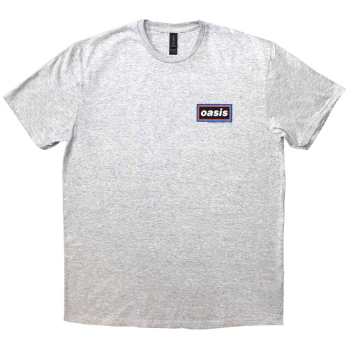 Oasis Oasis 'Lines' (Grey) T-Shirt