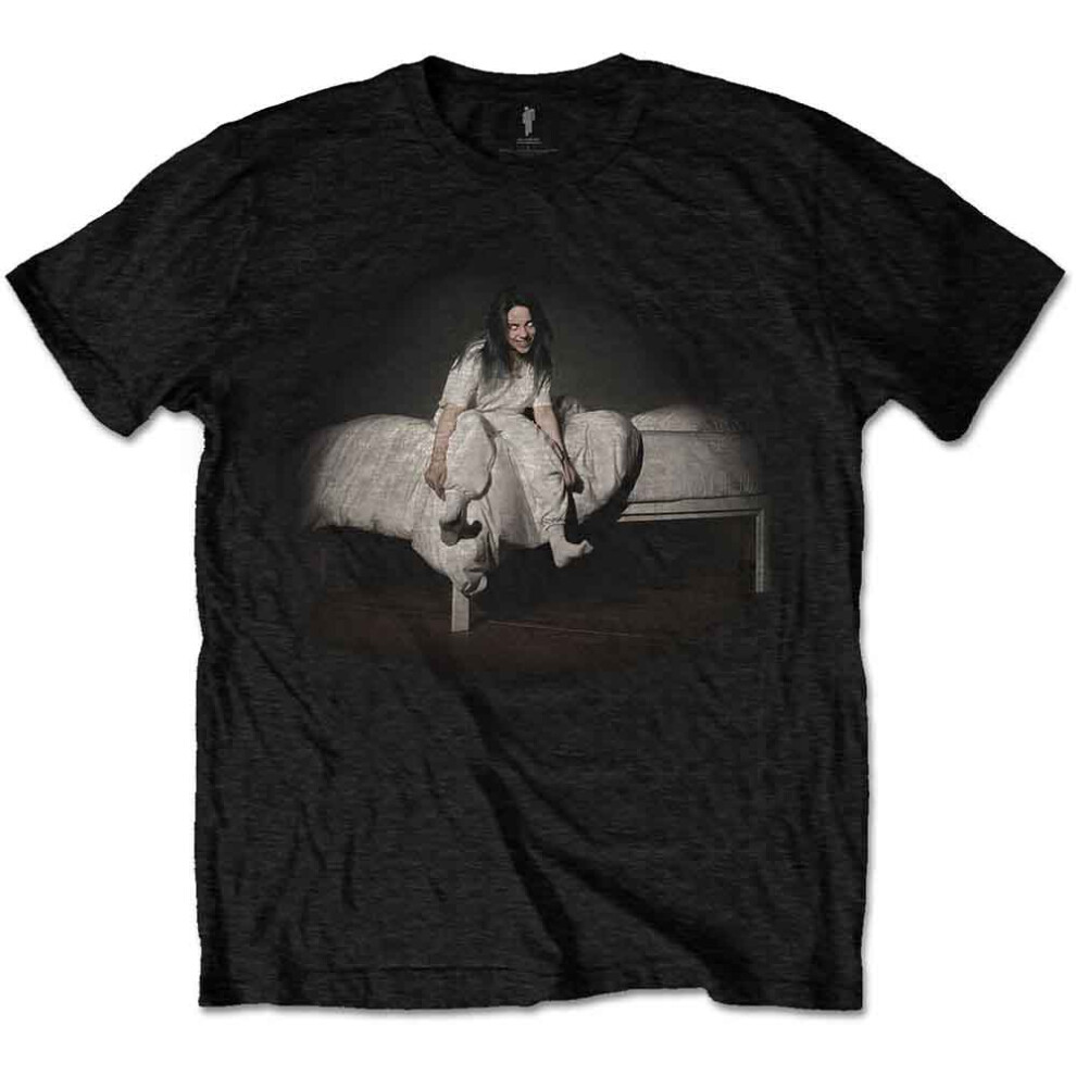 Billie Eilish (2Xl, ) Official T Shirt Sweet Dreams Logo New Unisex Black