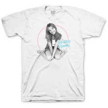 (M, White) Britney Spears T Shirt Circle Logo Baby one more time Official Mens White