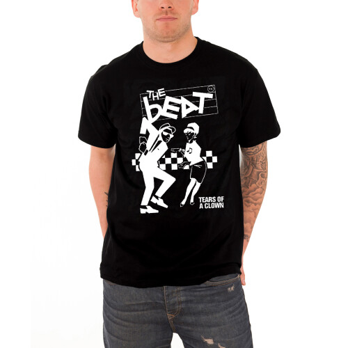 The Beat 'Tears Of A Clown (Black)' (Black) T-Shirt (x-large)