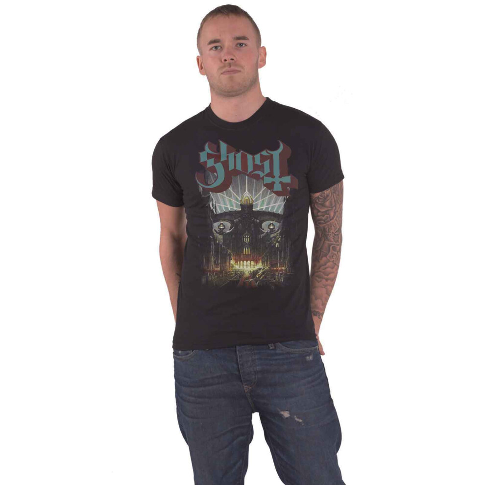 Ghost Rockoff Trade Men's Meliora T-Shirt, Medium Black