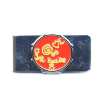 Beatles - Money Clip Drum (in One Size) - Size -  beatles money clip drum size