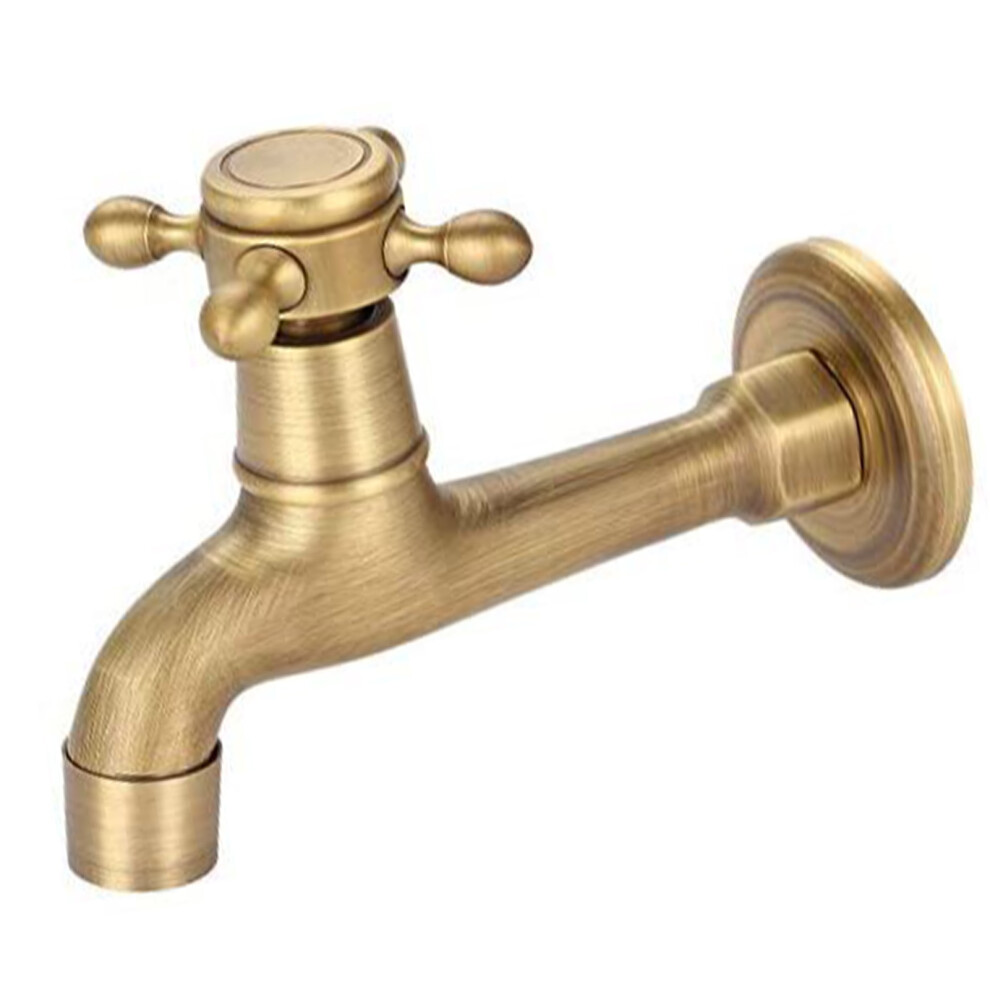 Vintage Copper Sink Faucet Bronze 7.5X12.5cm Cold Water Tap 9321375719993