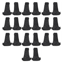 20X Universal Waterproof Nylon Front Car Van Covers Protectors Black Pair