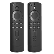 2X Capa de Silicone à Prova de Choque para Vara de TV Fire TV de 2ª GeraçãO Alexa Voice Remote