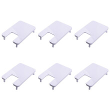 6X Jambes Pliantes de Machine à Coudre Panneau de Table D'Extension en ABS Dur pour PièCes de Machine à Coudre Fanghua 505A