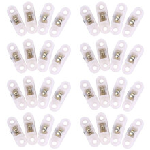 32 Pcs Door Window Cabinet Single Sliding Metal Roller Wheel 8mm Dmr.