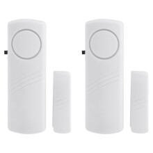 2X Door and Window Anti-Theft Alarm Door and Window Alarm Window Anti-Theft Alarm Door Magnetic Alarm Glass Reed