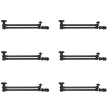 6pcs 20Inch Adjustable Articulating Friction Magic Arm with Hot Shoe Mount for LED Light DSLR Rig LCD Monitor