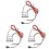 3X Red-Black Cable  12V EL Wire Neon Glow Strip Light Driver Unit Inverter 1