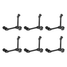 6X Magic Arm 11 Inch Scharnierende Arm Magic Friction met Flitsschoenhouder 1/4Inch Statiefschroef voor DSLR-Cameramonitor LED LCD-Verlichting