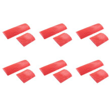 12pcs Holz Graining Korn Gummi Patin Malerei Effekte DIY Wand Dekoration Werkzeuge