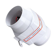 SEAFLO 2X 4Inch In- Marine Bilge Air Blower 12V 270 CFM Quiet Boat White