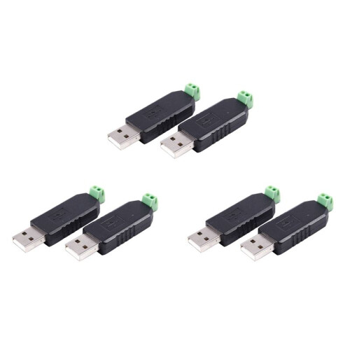6X PC USB Vers RS485 Convertisseur D'Interface -485 Adaptateur Série Compatible + PLC
