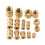 2 set M2 M3 M4 M5 Female Thread Knurled Brass Threaded Insert Embedment Nut for 3D Printing Threaded Heat Set Inserts 5
