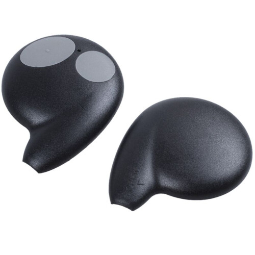 3X 2 Buttons Key Case Remote Control Key Case for  Alarm Fob Without Battery Black 2