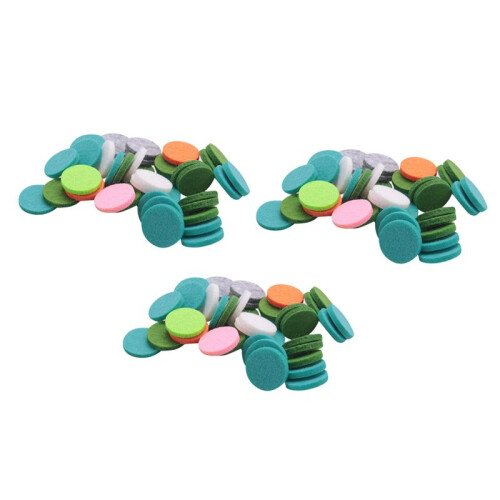 Washable Refill Pads  Pads Diameter 22mm for Car Essential Oil Diffuser Locket 144 Pcs