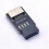 10X Motherboard USB2.0 9Pin zu TYPE-C A-KEY Frontstecker-Konverter USB3.2 TYPE-E-Schnittstellen-Header-Adapter 6
