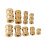 2 set M2 M3 M4 M5 Female Thread Knurled Brass Threaded Insert Embedment Nut for 3D Printing Threaded Heat Set Inserts 6
