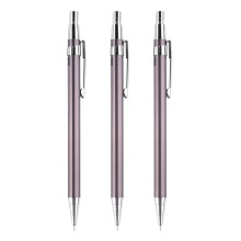 3X Metal Mechanical Pencil Press Automatic Pens for Writing Drawing Stationery School Office Supplies:0.5mm