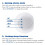 3X Kids Alarm Clock - Wake  Light Digital Clock with 7 Colors Changing, Press Control and Snooze Function for Bedrooms 2