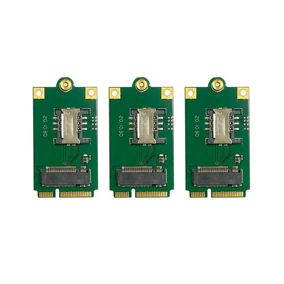 Typecat 3X 4G 5G M.2 To Pcie Adapter Ngff To Pci-E Adapter Board With Sim Card Slot For L860-Gl Dw5820e Dw5816e Em7455