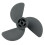 2X HéLice 7 1/4 Polegadas X 4 3/4 Polegadas 58130-ZV0-841ZB para Motor de Popa  BF2 / BF2.3  XNH283X (STIN GREY) 3