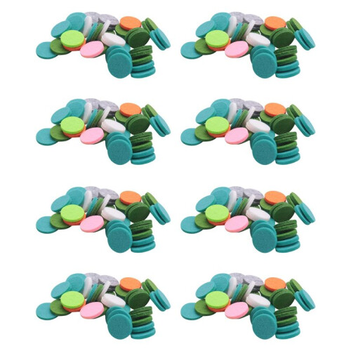 Washable Refill Pads  Pads Diameter 22mm for Car Essential Oil Diffuser Locket [384 Pcs]