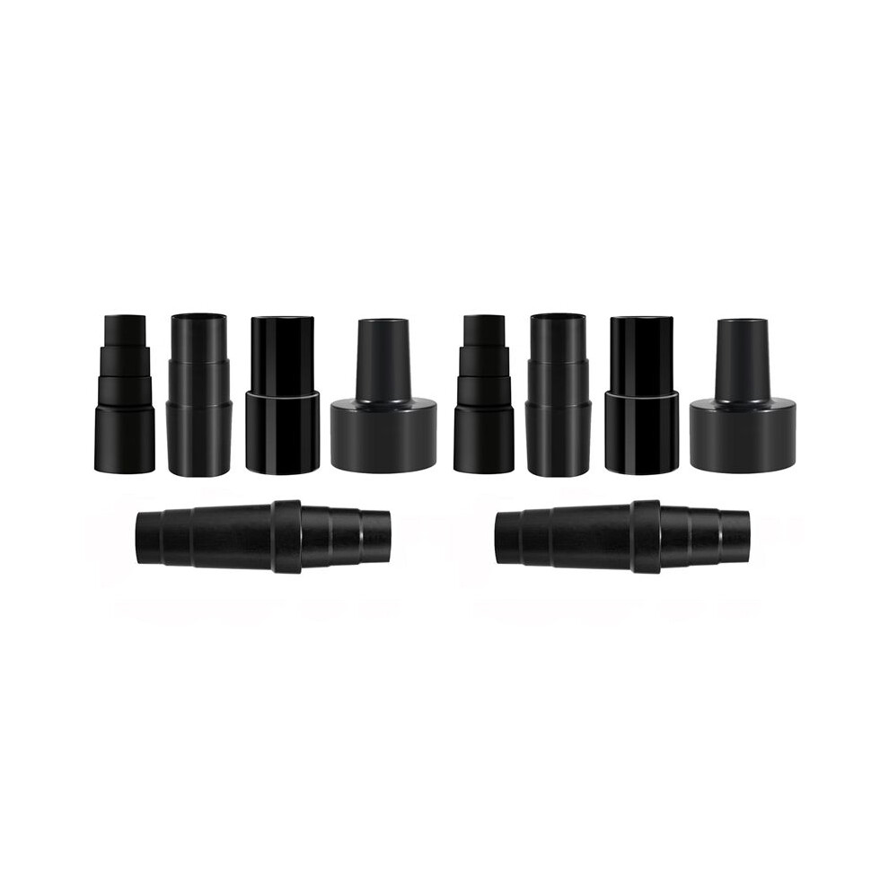 10X Hose Adapter Universal - Vacuum Cleaner Adapter Rubber, Vacuum Cleaner Adapter - Hose Reducer Exogio