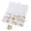2 set M2 M3 M4 M5 Female Thread Knurled Brass Threaded Insert Embedment Nut for 3D Printing Threaded Heat Set Inserts 2