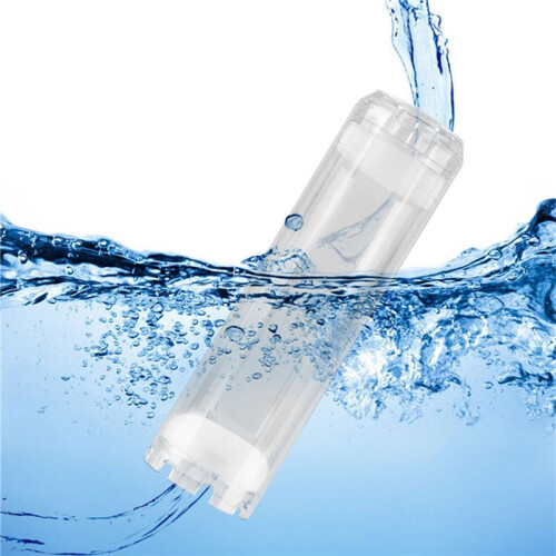 6pcs 10-Inch Reusable Empty Clear Cartridge Water Filter Housing Various Media Refillable 2