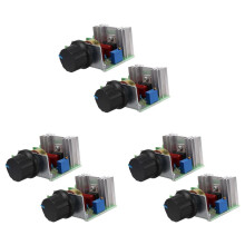 6 Pièces Séries Contrôleur de Vitesse pour Moteur à Courant Alternatif 220 V 2000 W Thyristor Moteur Contrôle de Vitesse Contrôleur de Puissance