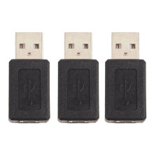 3X USB zu USB Konverter USB zu USB Konverter USB Stecker auf USB Buchse