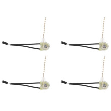 4X Verlichting Plafondventilator Lichtschakelaar W Trekketting 3A 250VAC 6A 125VAC