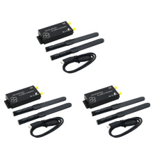 3X NGFF (M.2) auf USB 2.0 (TYPE C) Adapter mit SIM Kartensteckplatz und Zusätzlicher Stromschnittstelle für WWAN/LTE Modul