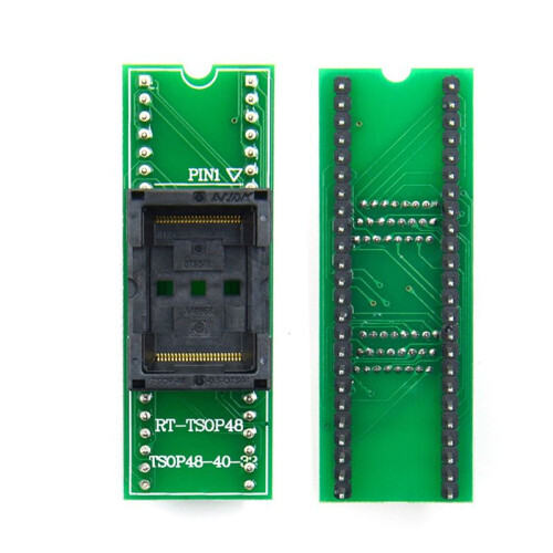 2X TSOP48 Naar DIP48 Adapter TSOP48 Socket voor RT809F RT809H & voor XELTEK USB Programmer 2
