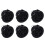 6X Female 5 Pin DIN Plug Panel Mounted Keyboard Cable Connector Adapter 1