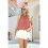 Womens Ruffle Neck Sleeveless Tank Tops  M 4