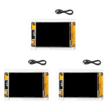 3X NMMiner NerdMiner+Case 945KH/S Harshrate 2,8 Inch Display Bitcoin Crypto Solo Loterij Miner Geüpgradede NerdMiner