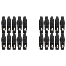 20 Stuks DIY 3Pin XLR Adapter Socket XLR Luchtvaart Connector Laskop Microfoon Kabel Connector (Vrouwelijk)
