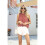 Womens Ruffle Neck Sleeveless Tank Tops  M 3