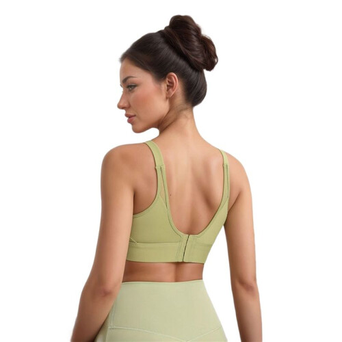 Racerback Sportbeha Lichtgroen XL