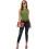 Women'S Solid Color V-Neck Sleeveless Top Green XL 1
