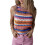 Chaleco Sin Mangas para Mujer, Colores Arcoíris, Talla S 1