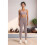 Racerback Sports Bra Gray  L 2