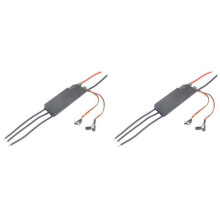 2X 6 V-24 V 10 MP BLDC Triphasé Sans Balais et Carte de Pilote de Moteur Sans Balais 0-4,5 V PLC BLDC ESC Sans Balais Haute Vitesse
