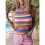 Chaleco Sin Mangas para Mujer, Colores Arcoíris, Talla S 4