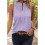 Women'S Solid Color V-Neck Sleeveless Top  L 3
