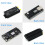 3X NGFF(M.2) Naar USB 2.0(TYPE C) Adapter met Simkaartsleuf en Hulpvoedingsinterface voor WWAN/LTE-Module 6