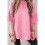 Summer Oversized Side Slits Casual Short Sleeve Basic Tees  S 4